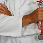 Doctor at India Healthcare Award ceremony